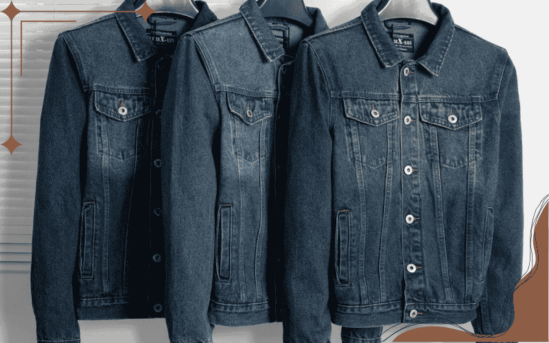 Các mẫu áo khoác jean unisex nam đa dạng