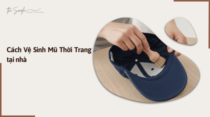 Vệ sinh mũ thời trang đúng cách