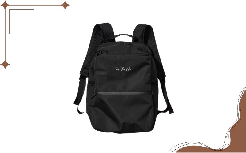 Balo Uniqlo đen tiện dụng đa năng The Simple