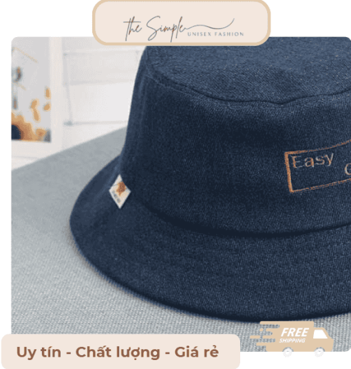 Mũ tai bèo thời trang denim