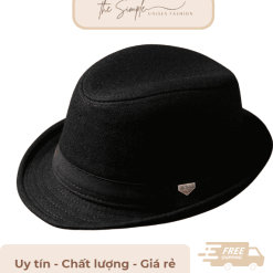 Mũ phớt nhung cao cấp The Simple