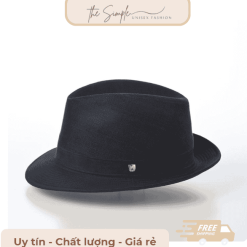 Mũ phớt nhung cao cấp The Simple