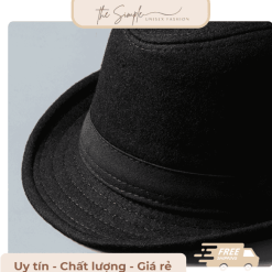 Mũ phớt nhung cao cấp The Simple