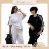 Set Đồ bộ quần dài tay lỡ ba sọc thời trang unisex