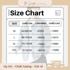 bảng size