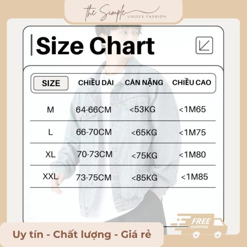 bảng size